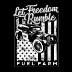 LET FREEDOM RUMBLE - RAT ROD - FRONT PRINT