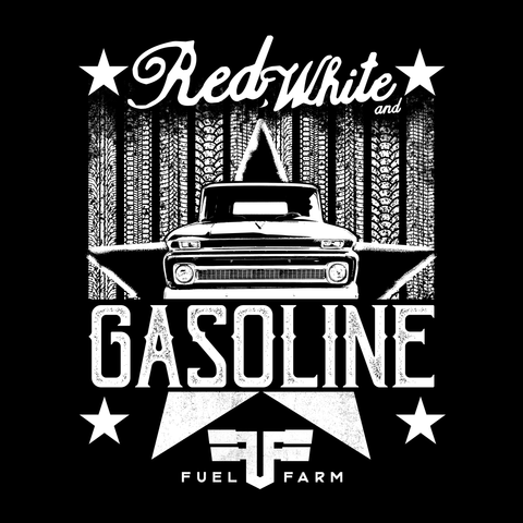RED WHITE AND GASOLINE - CLASSIC TRUCK 1