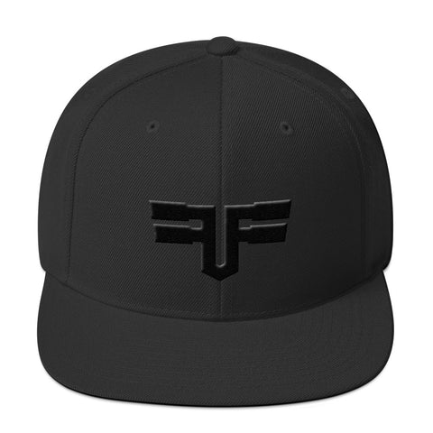 FUEL FARM - Snapback Hat - BLACK LOGO